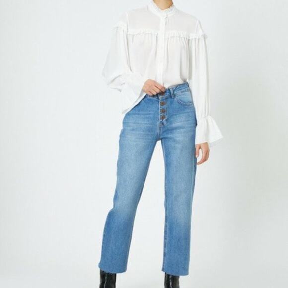 KOTON Eve Jean Pant Indigo Size 32 / 32 NWT - Picture 7 of 7